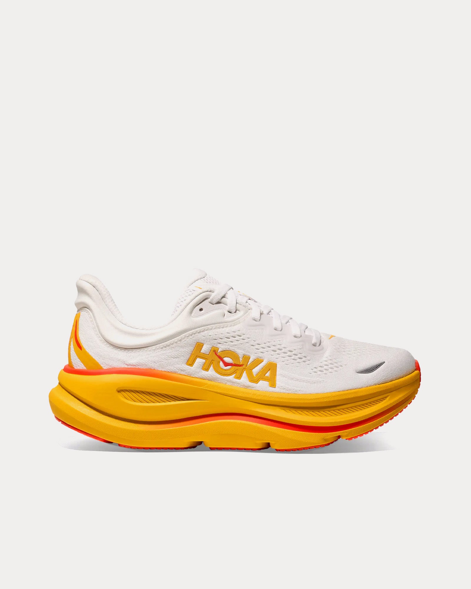 Hoka Orange and Yellow Gradient Running Shoe with White Logo MEN main image 2