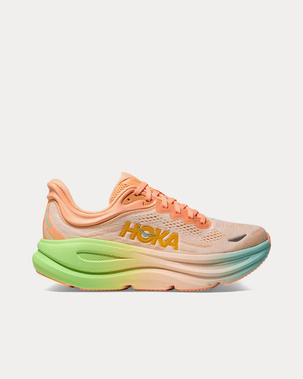 HOKA Bondi 9 Frost / Pale Tangerine Running Shoes - 1