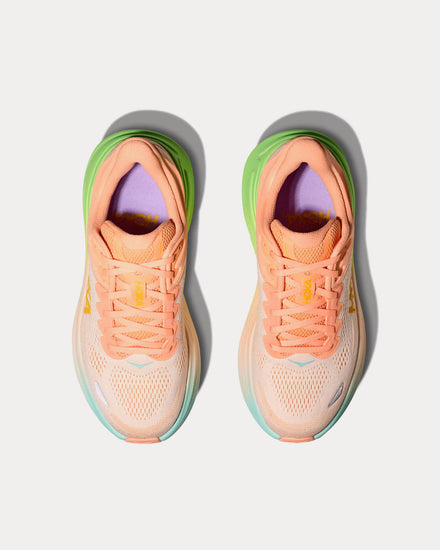 HOKA Bondi 9 Frost / Pale Tangerine Running Shoes - 2