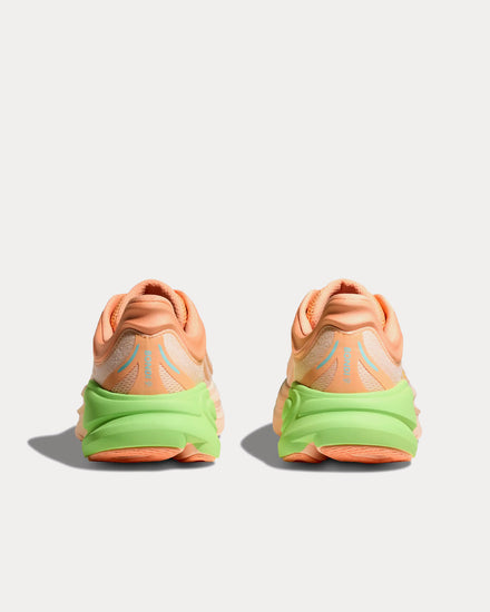 HOKA Bondi 9 Frost / Pale Tangerine Running Shoes - 4