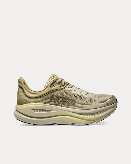 HOKA Bondi 9 Grassland / Oyster Mushroom Running Shoes - 1
