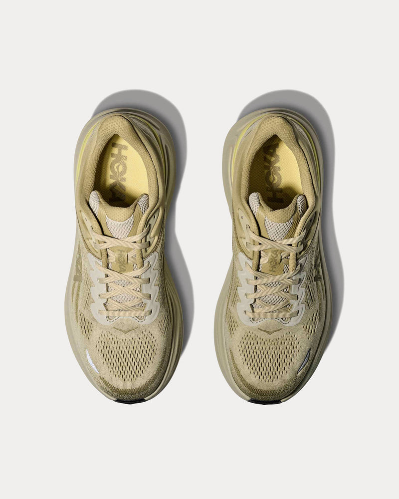 HOKA Bondi 9 Grassland / Oyster Mushroom Running Shoes - 2