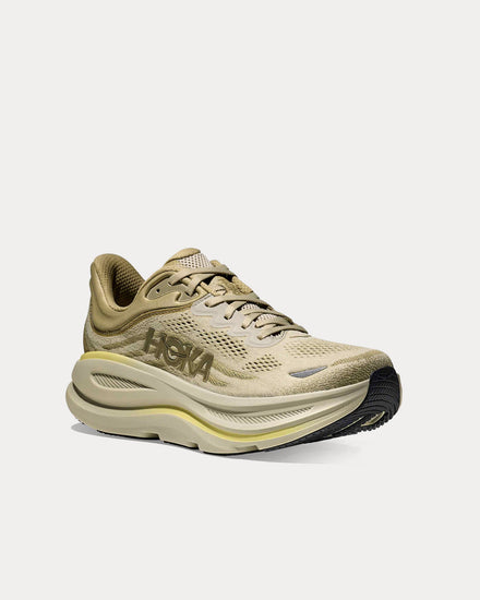 HOKA Bondi 9 Grassland / Oyster Mushroom Running Shoes - 3