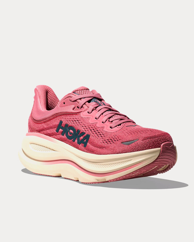 HOKA Women's Bondi 9 Lingonberry / Cranberry Running Shoes