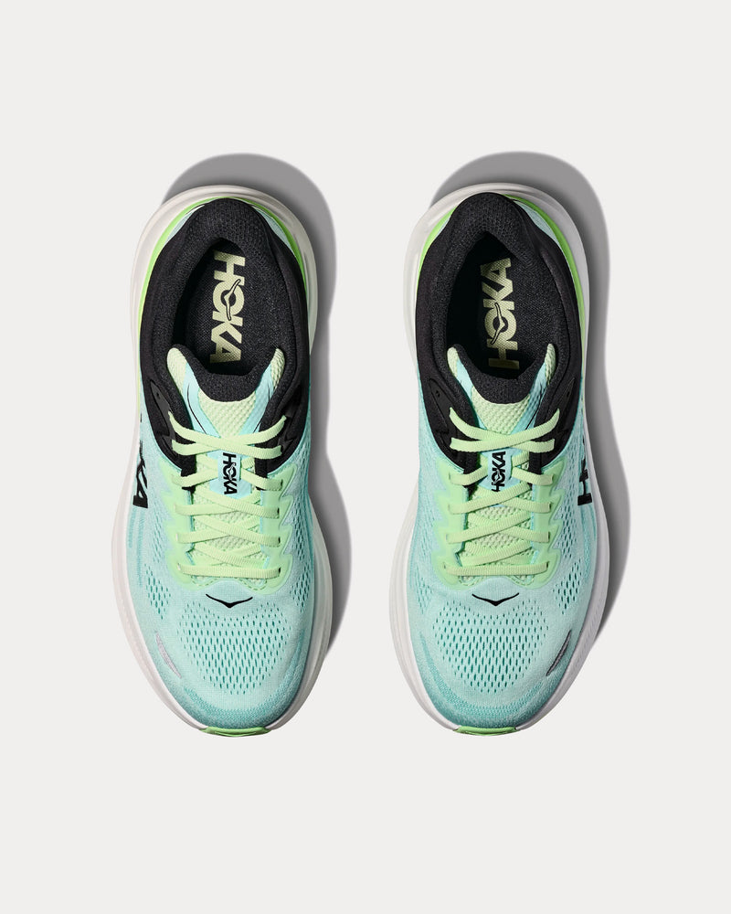 HOKA Men's Bondi 9 Lunar Mother / Blue Spark Running Shoes