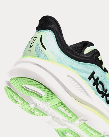 HOKA Men's Bondi 9 Lunar Mother / Blue Spark Running Shoes