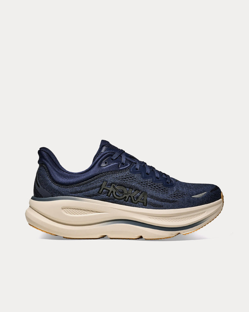 HOKA Men's Bondi 9 Midnight Blue / Varsity Navy Running Shoes