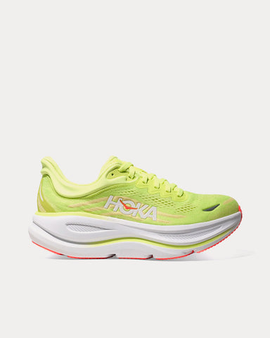 HOKA Bondi 9 Neon Yuzu / Sunlight Running Shoes