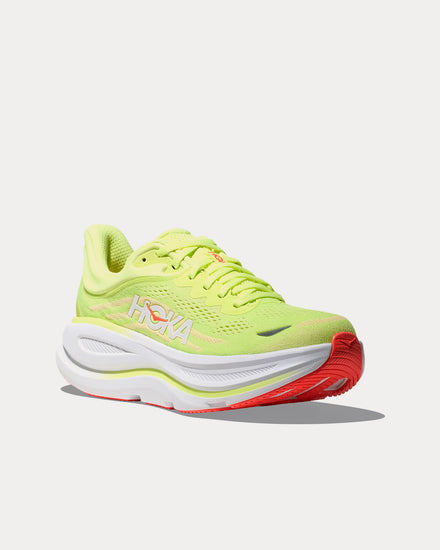 HOKA Bondi 9 Neon Yuzu / Sunlight Running Shoes - 3