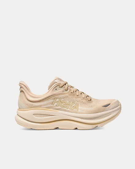 HOKA Bondi 9 Oatmeal / Oat Milk Running Shoes - 1