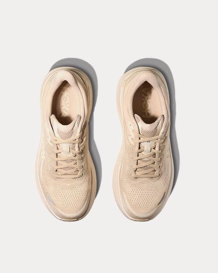 HOKA Bondi 9 Oatmeal / Oat Milk Running Shoes - 2