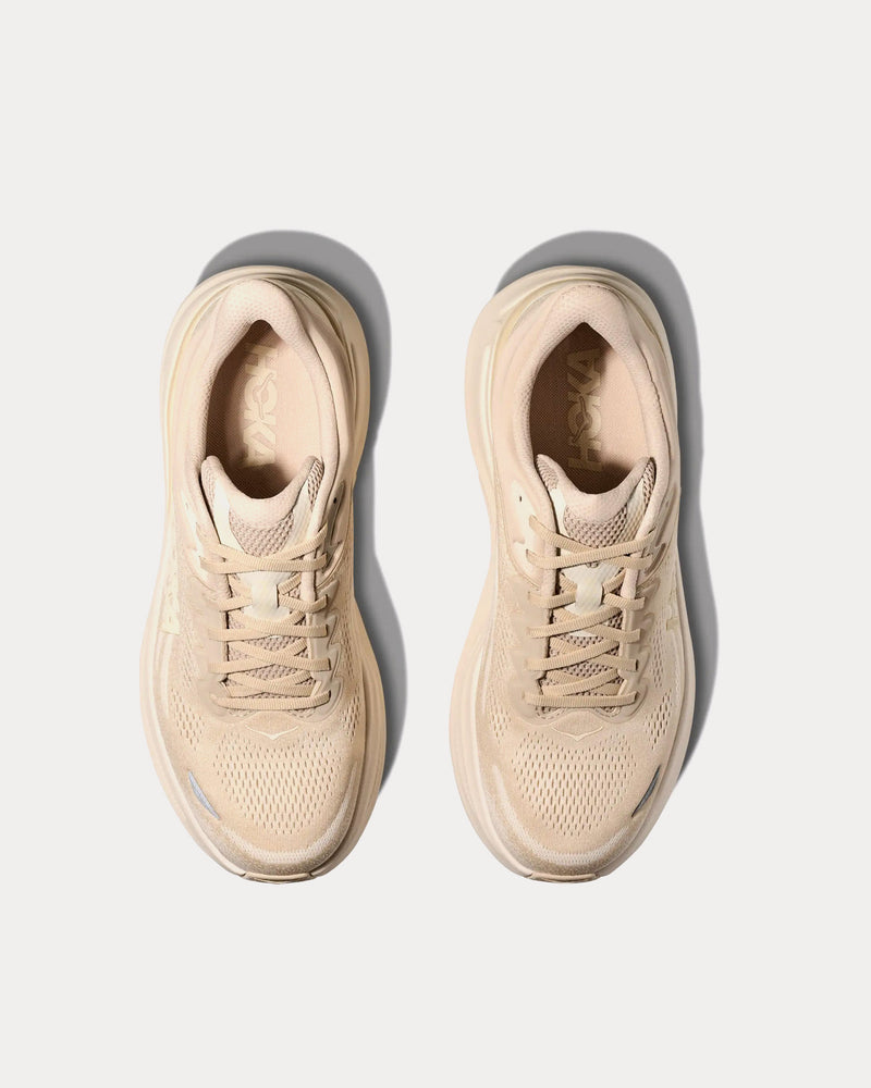 HOKA Bondi 9 Oatmeal / Oat Milk Running Shoes - 2