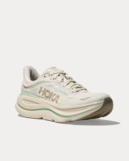 HOKA Bondi 9 Truffle Salt / Sea Glass Running Shoes - 3