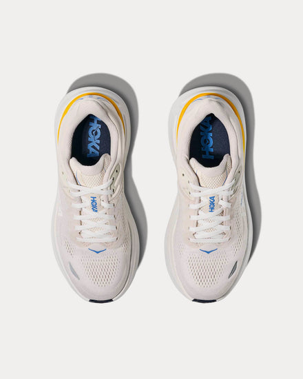 HOKA Bondi 9 White / Grout Running Shoes - 2