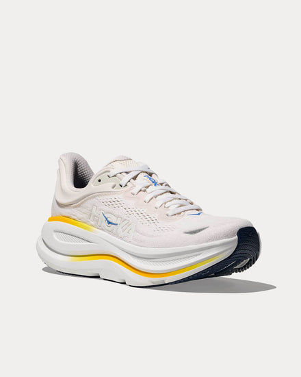 HOKA Bondi 9 White / Grout Running Shoes - 3