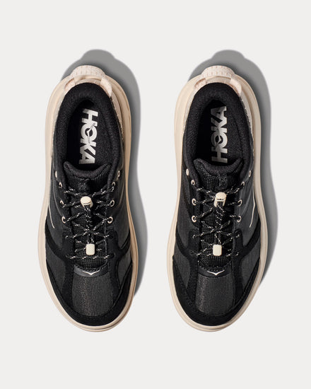 HOKA Bondi B3LS Black / Alabaster Running Shoes - 2