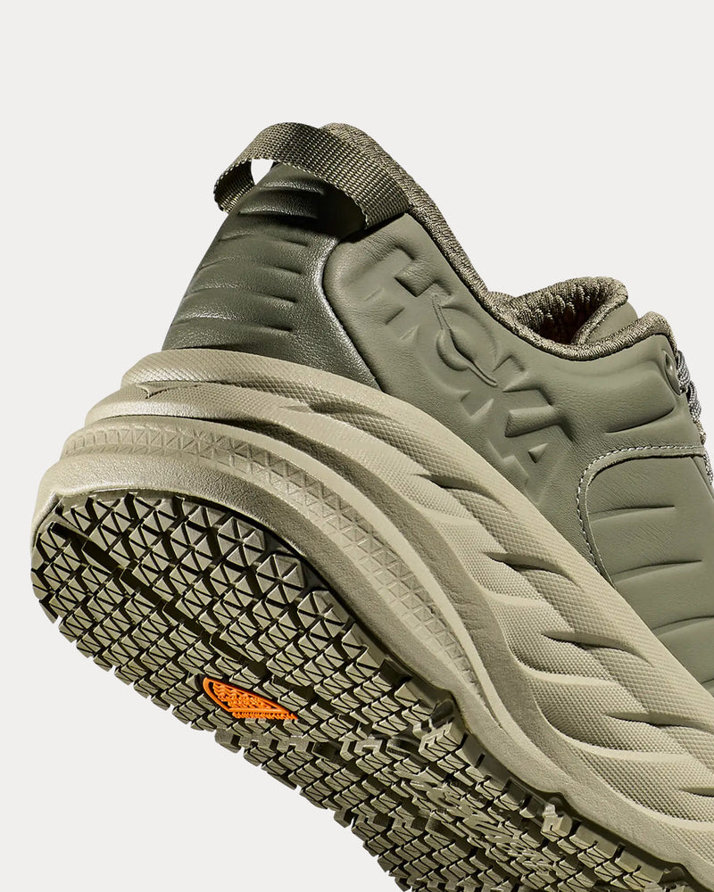 ☆HOKA☆ Men's Bondi SR Olive Haze Bali 1110520OZB 1110520-O HOKA Bondi SR 