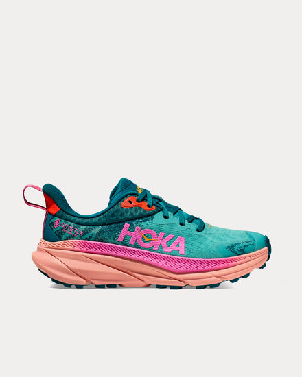 HOKA Challenger 7 GORE-TEX Ocean Mist / Deep Lagoon Running Shoes - 1