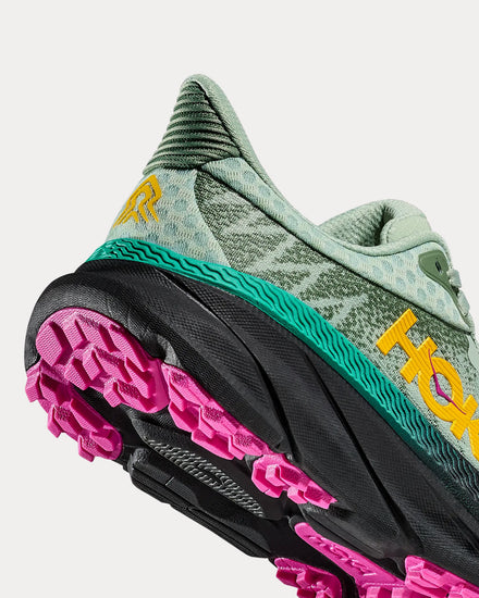 HOKA Challenger 7 Aloe Vera / Black Running Shoes - 3