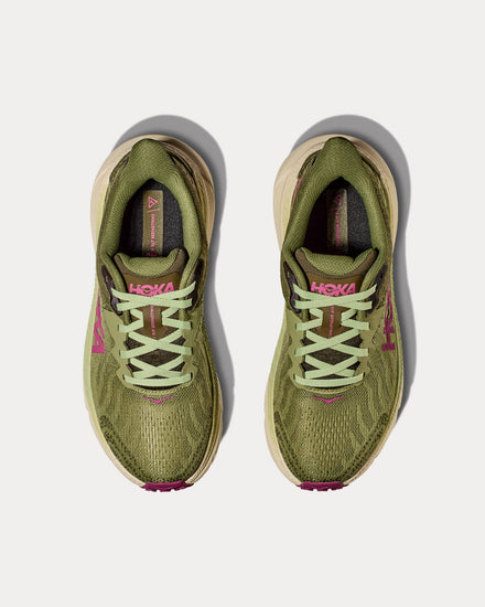 HOKA Challenger 7 Forest Floor / Beet Root Running Shoes - 2