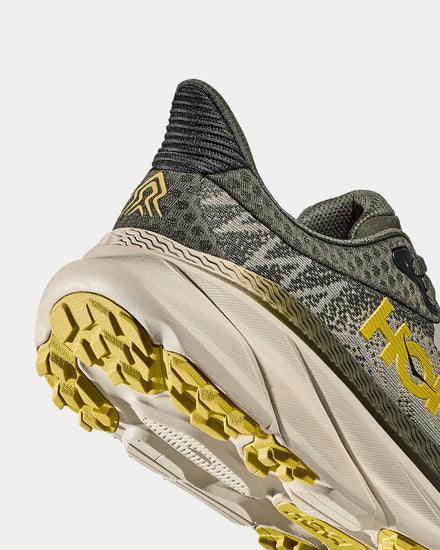 HOKA Challenger 7 Olive Haze / Forest Cover Running Shoes - 3