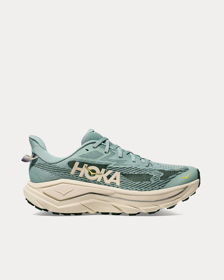 HOKA Challenger 8 Jade / Truffle Salt Running Shoes - 1