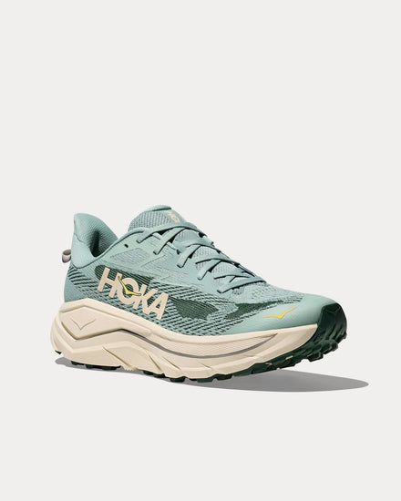 HOKA Challenger 8 Jade / Truffle Salt Running Shoes - 3
