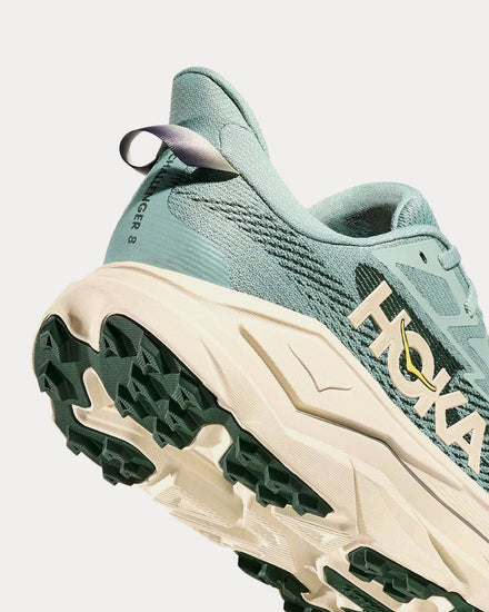 HOKA Challenger 8 Jade / Truffle Salt Running Shoes - 5
