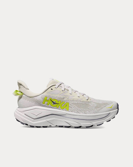 HOKA Challenger 8 White / Neon HOKA Citrus Running Shoes - 1