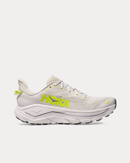 HOKA Challenger 8 White / Neon HOKA Citrus Salt Running Shoes - 1