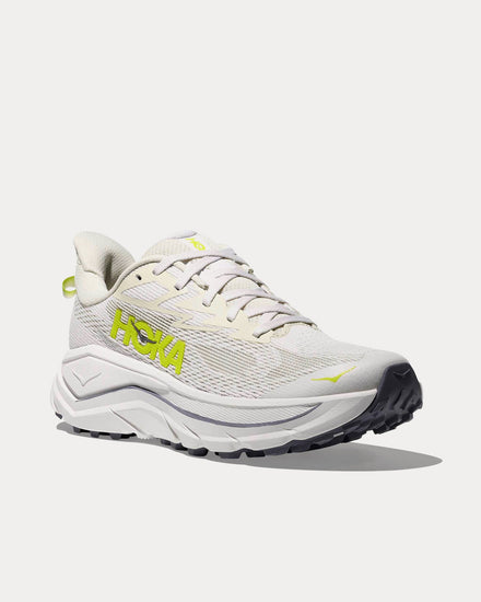 HOKA Challenger 8 White / Neon HOKA Citrus Running Shoes - 3