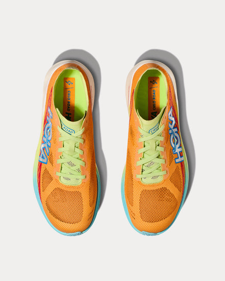 HOKA Cielo Road Solar Flare / Celery Juice Running Shoes - 2