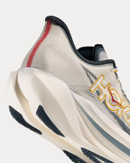 HOKA Cielo X1 3.0 Alabaster / Yellow Gold Running Shoes - 5