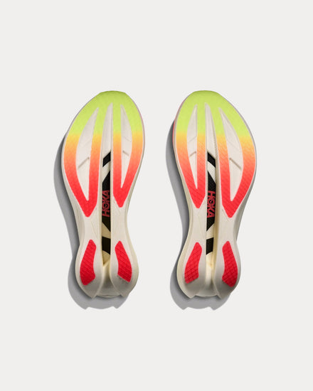 HOKA Cielo X1 3.0 Neon Yuzu / Thyme Running Shoes - 4