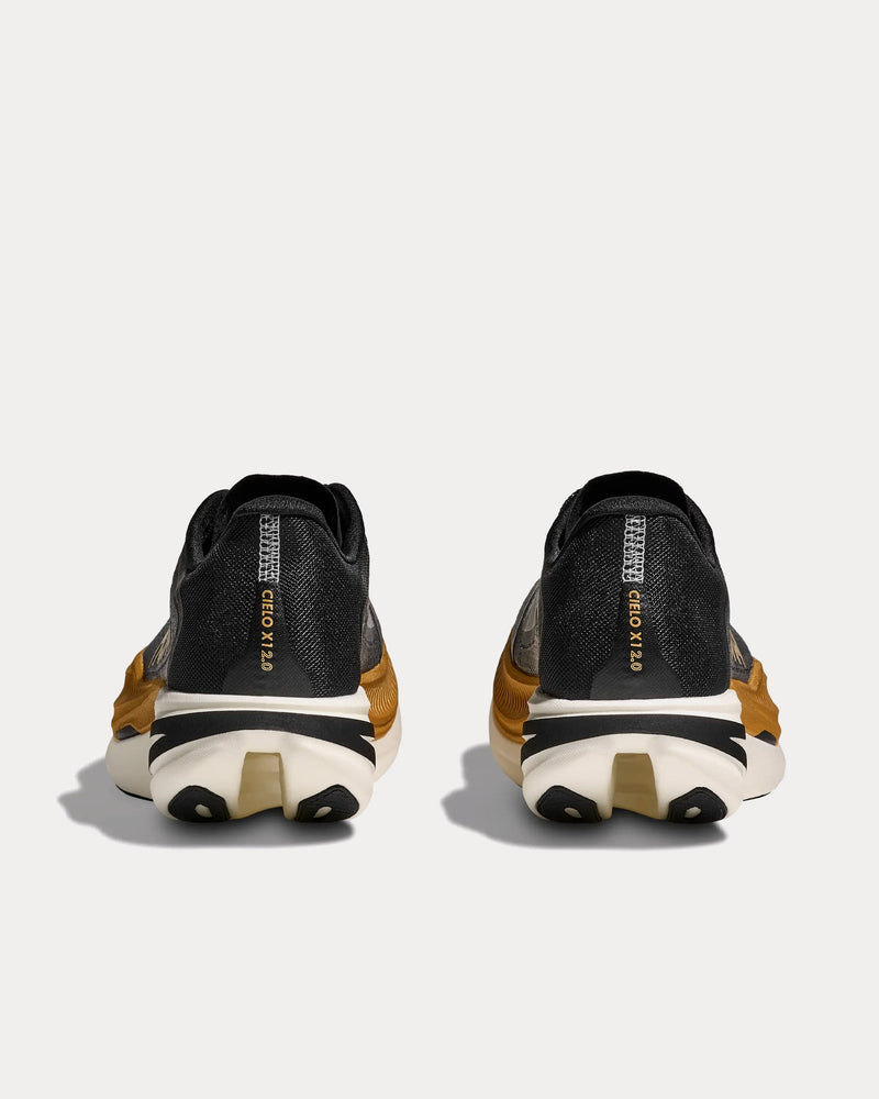 HOKA Cielo X1 2.0 Black / Gold Running Shoes - 4