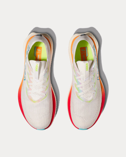 HOKA Cielo X1 Frost / Cerise Running Shoes - 2