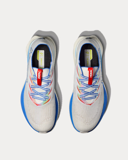 HOKA Cielo X1 White / Virtual Blue Running Shoes - 2