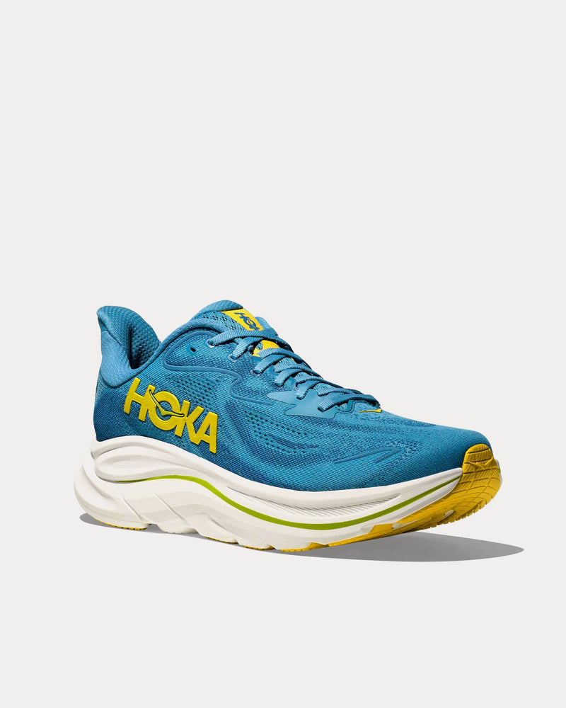 HOKA Clifton 10 Alpine Blue / Foggy Night Running Shoes - 3