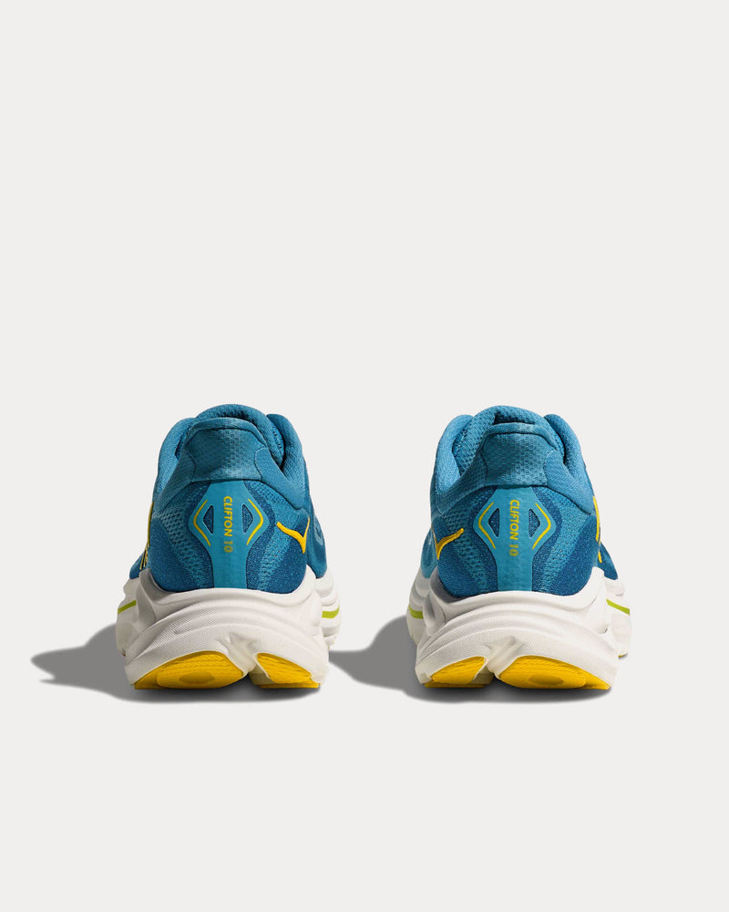 HOKA Clifton 10 Alpine Blue / Foggy Night Running Shoes - 4
