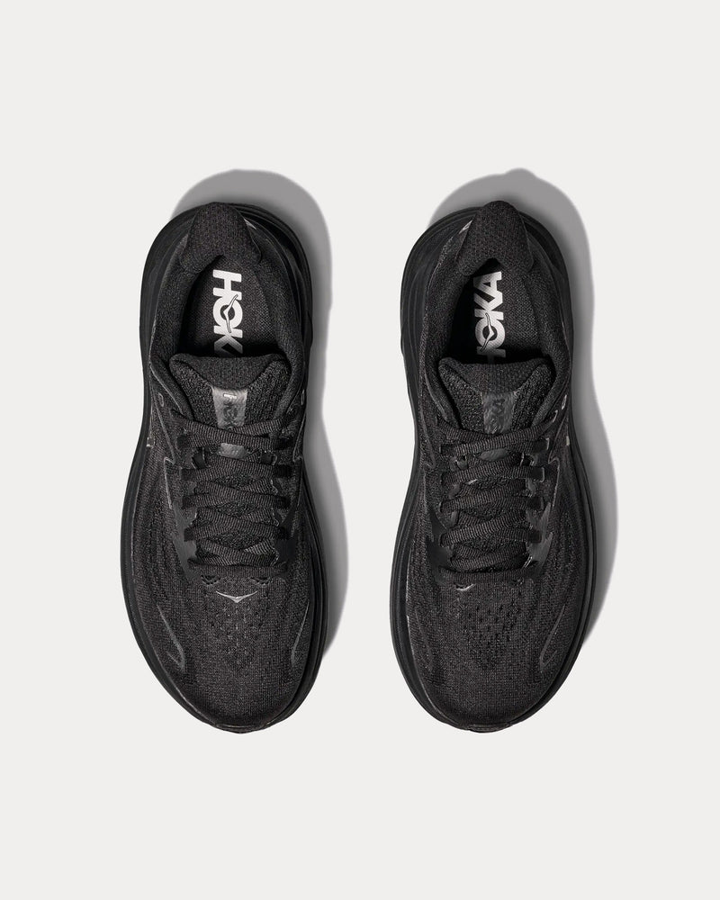Hoka Clifton 10 Black / Black Running Shoes - 2
