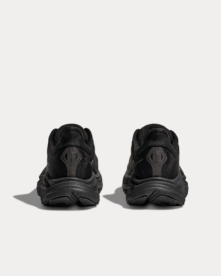 HOKA Clifton 10 Black / Black Running Shoes - 3
