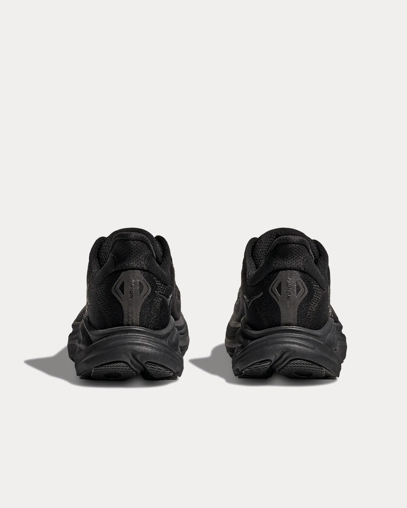 Hoka Clifton 10 Black / Black Running Shoes - 3