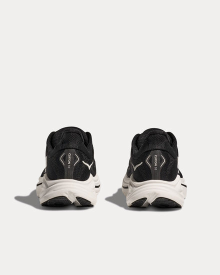 HOKA Clifton 10 Black / White Running Shoes - 3
