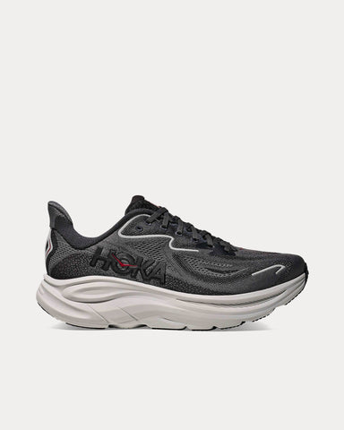 HOKA Clifton 10 Carbon Black / Satellite Grey Running Shoes