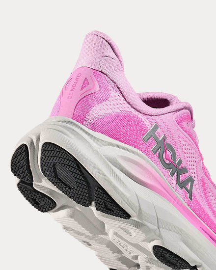 HOKA Clifton 10 Flower Nectar / Neon Fuchsia Running Shoes - 5
