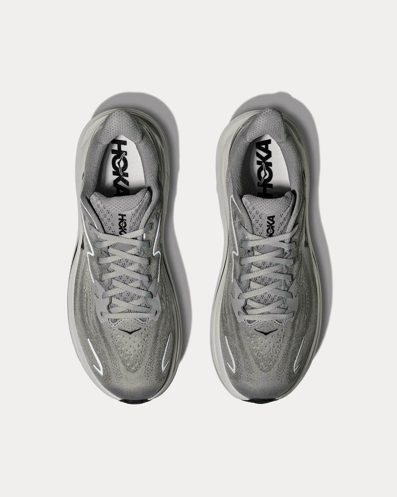 HOKA Clifton 10 Galactic Grey / Asteroid Running Shoes - 2