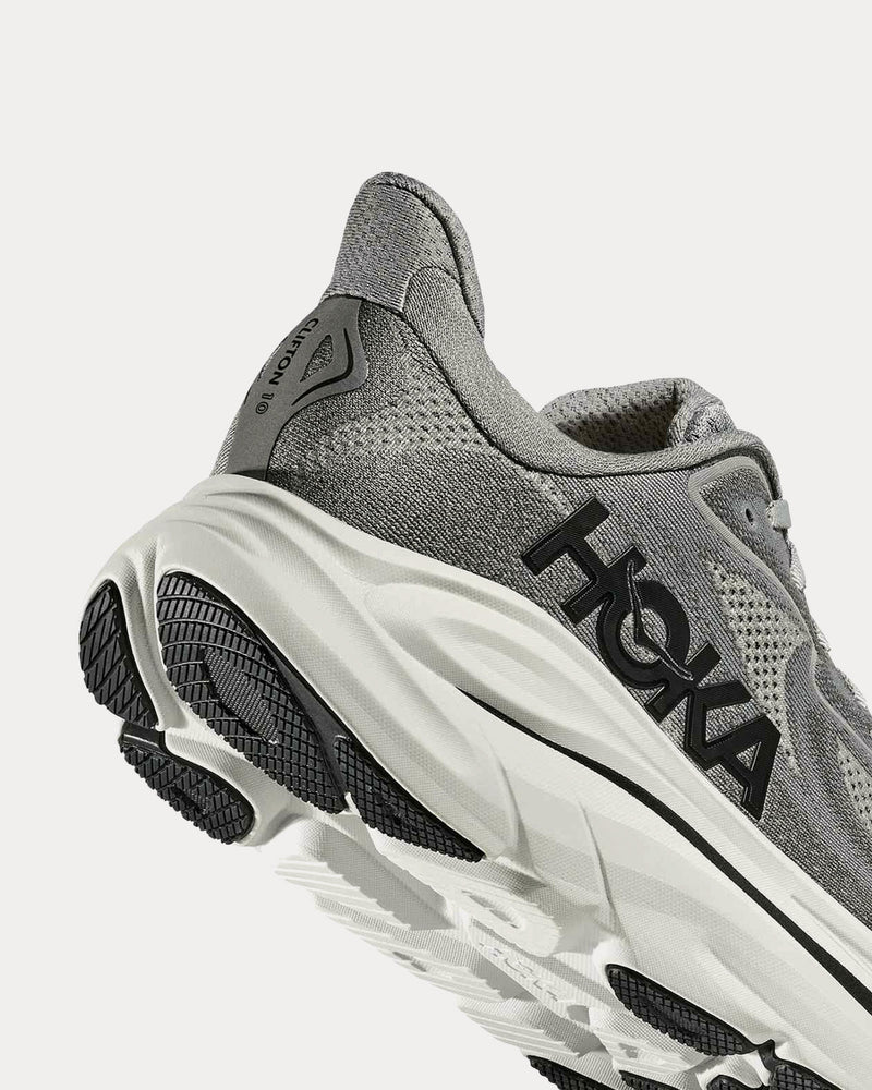 HOKA Clifton 10 Galactic Grey / Asteroid Running Shoes - 5
