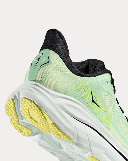 HOKA Clifton 10 Mint Fluorite / Luna Moth Running Shoes - 4