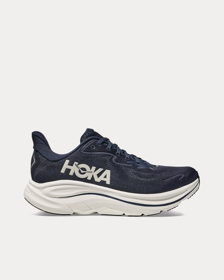 HOKA Clifton 10 Navy / White Running Shoes - 1