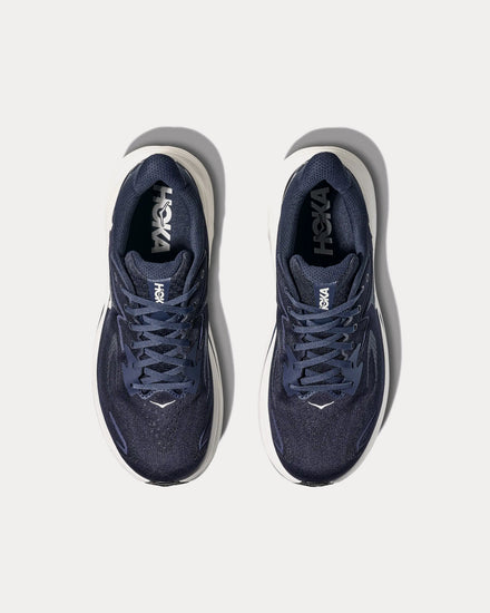 HOKA Clifton 10 Navy / White Running Shoes - 2